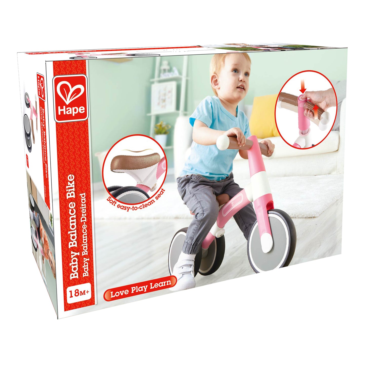 First Ride Balance Bike Light Pink