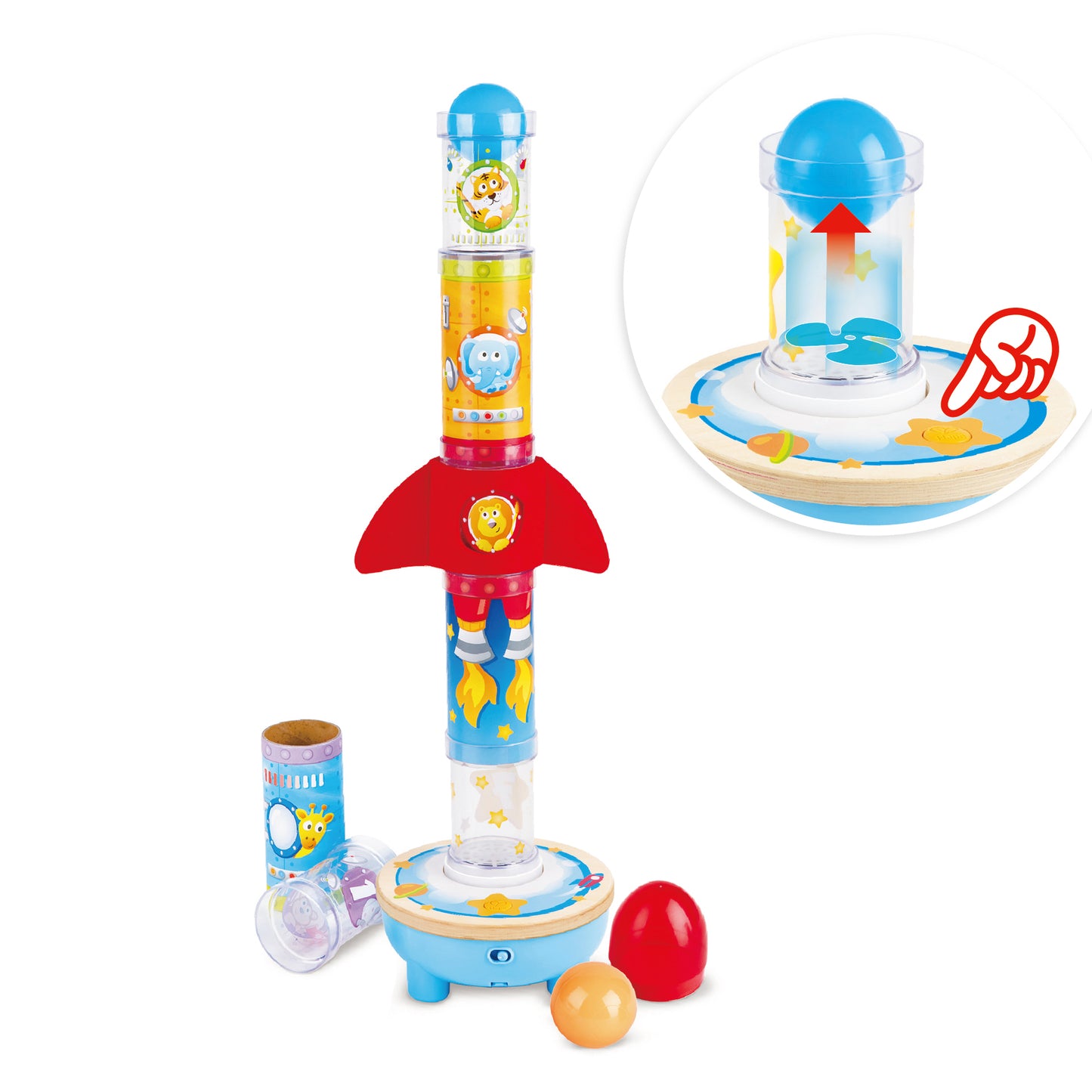 Rocket Ball Air Stacker