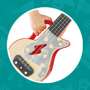 Learn with Lights Ukulele- Red