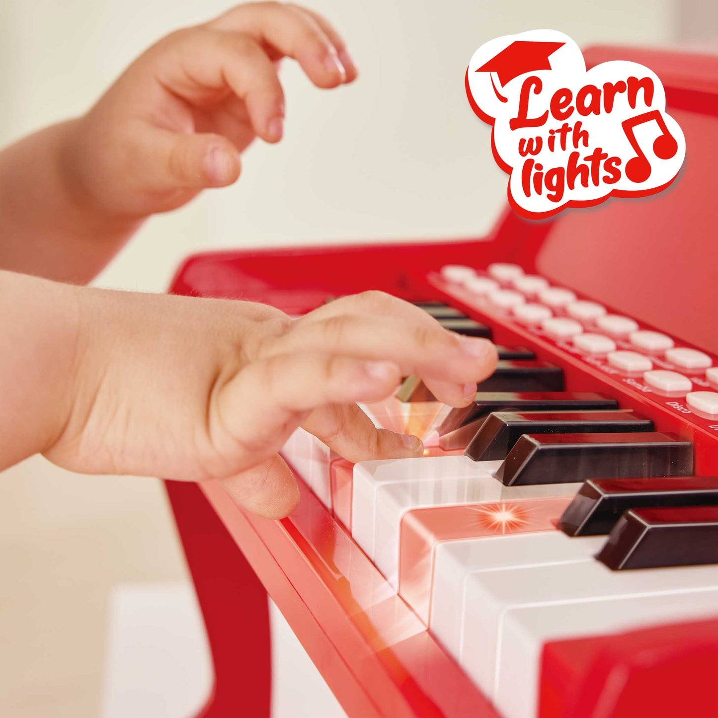 Learn with Lights Piano (Red)