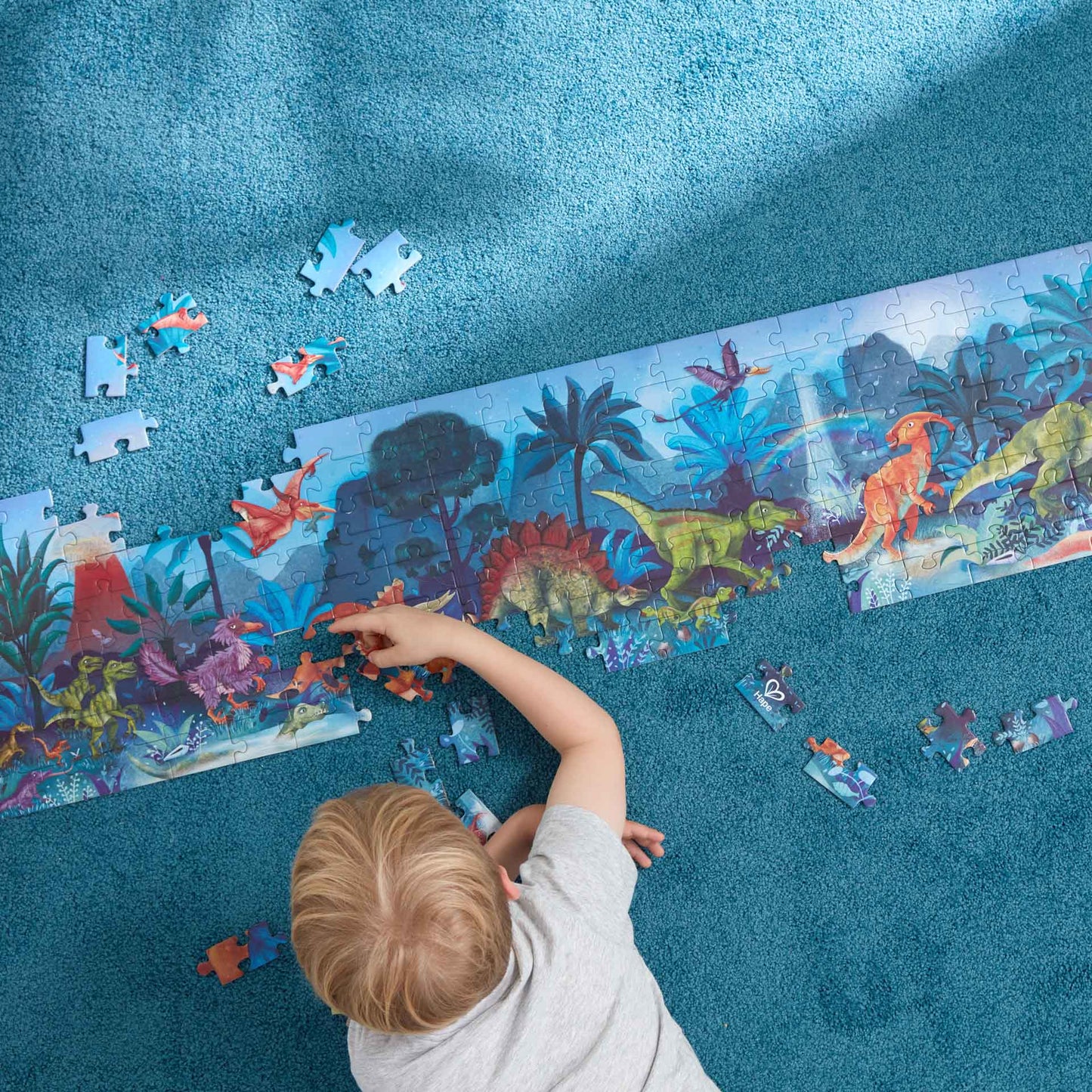 DINOSAURS PUZZLE GLOW IN THE DARK