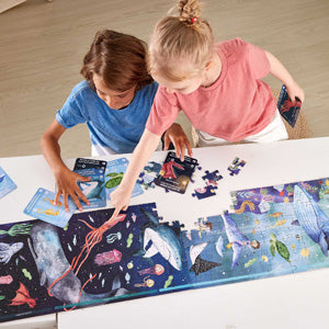 Hape Ocean Life Puzzle Glow in the dark