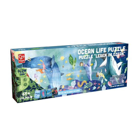 Hape Ocean Life Puzzle Glow in the dark