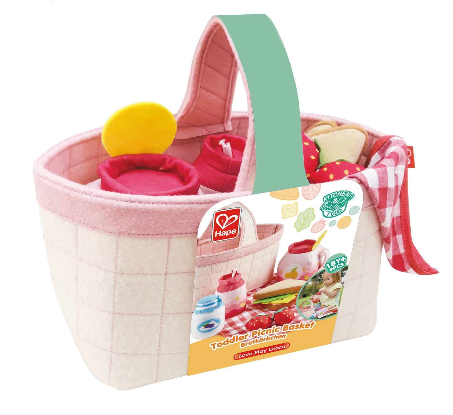 Toddler Picnic Basket