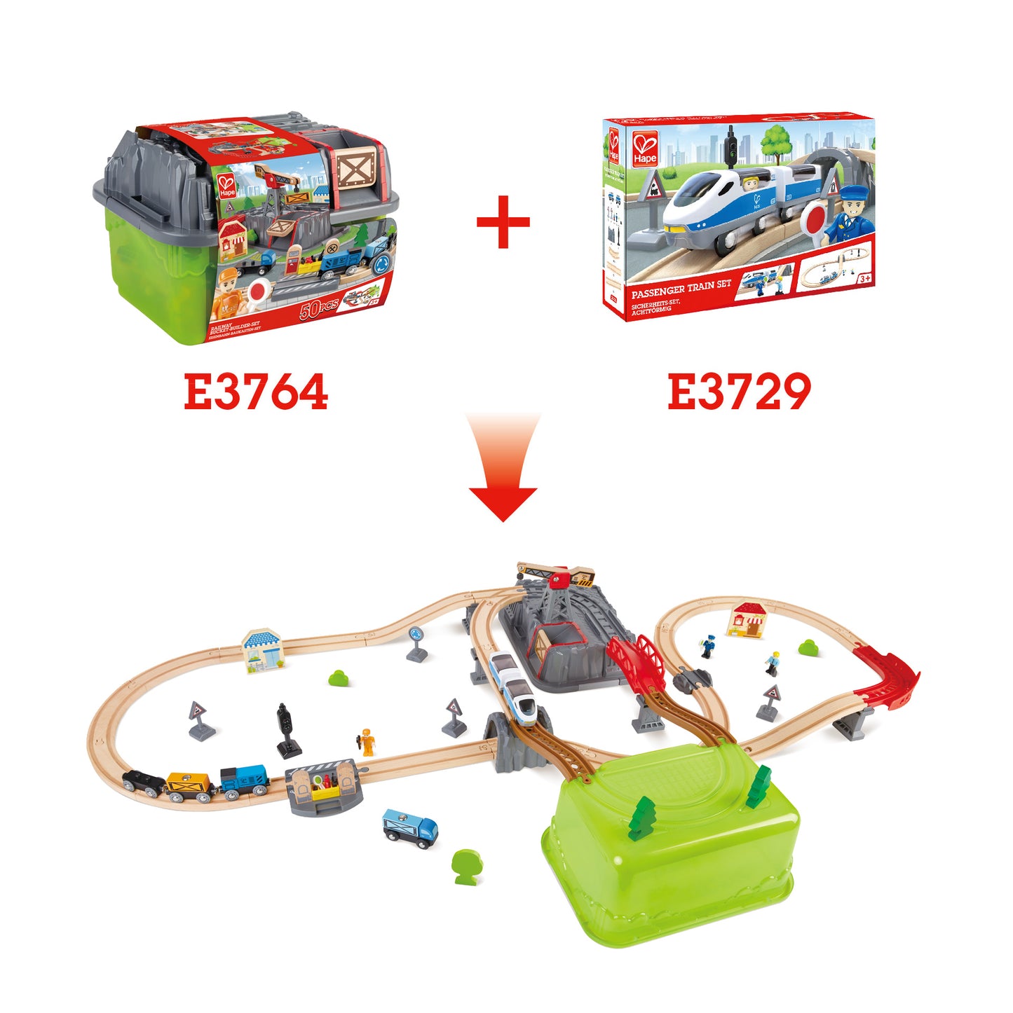 Railway Bucket-Builder-Set