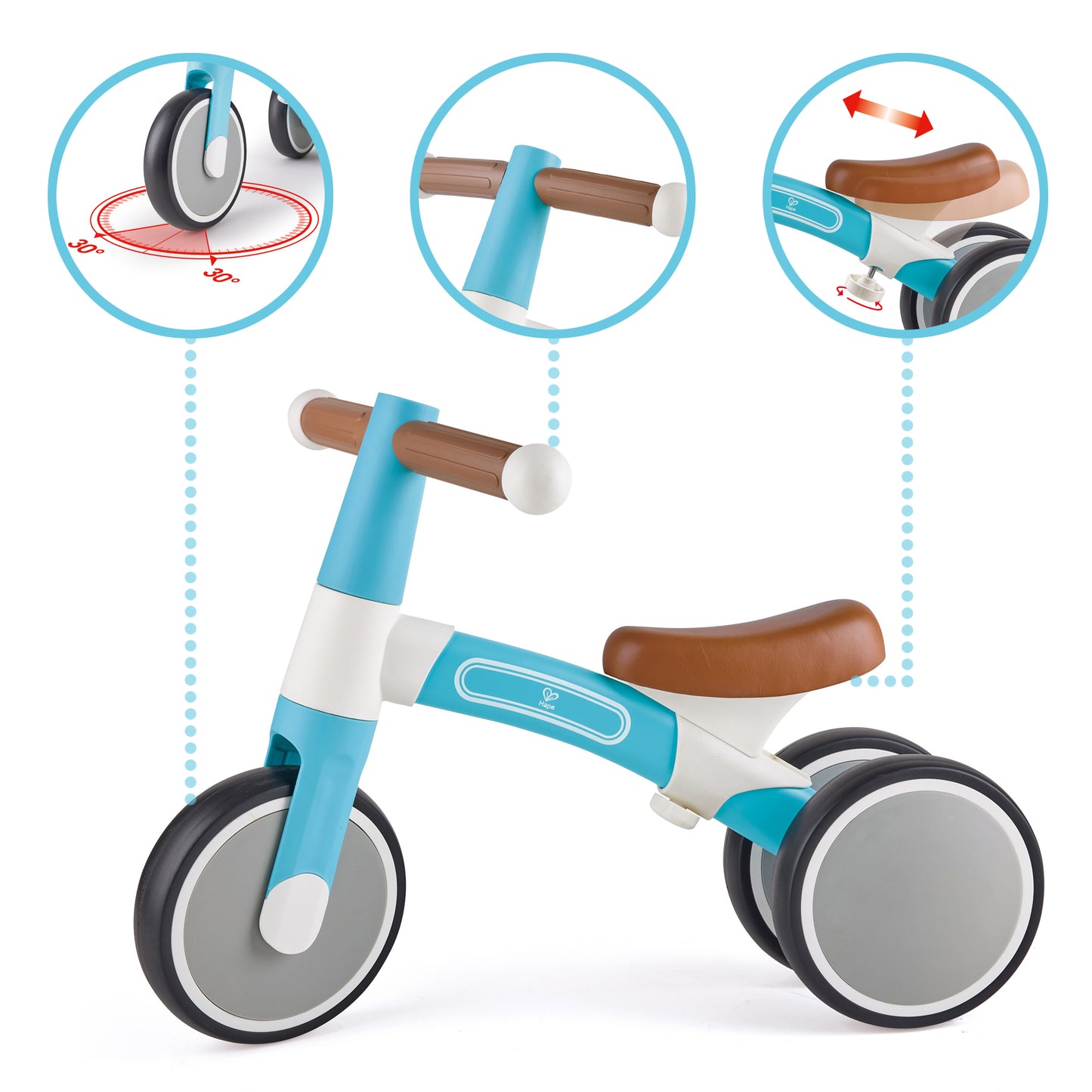 First Ride Balance Bike Light Blue